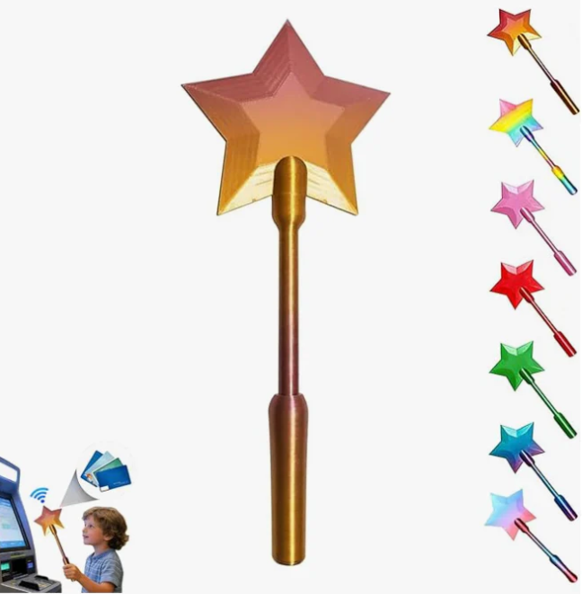 MagicFairy "Fairy Wand Credit Card Holder"